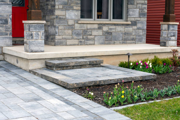 Residential Paver Driveway in Wye, MT